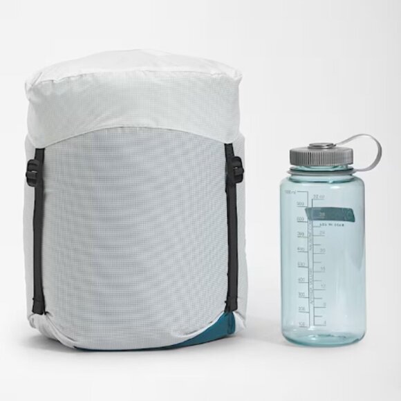 The North Face Blue Kazoo Sleeping Bag Regular Length Grey 700 fill down NWT - Picture 4 of 7